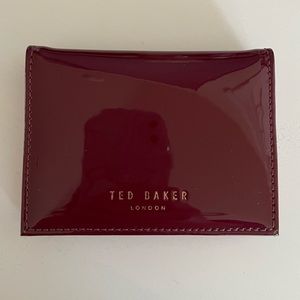 Ted Baker London Burgundy Card Wallet